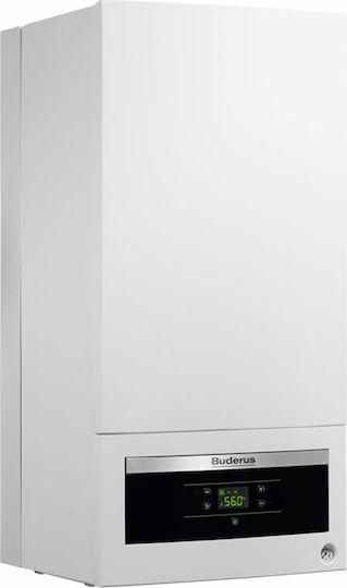 Επίτοιχος Λέβητας Αερίου Συμπύκνωσης Buderus Logamax Plus GB062 24KD H V2 με Ζ.Ν.Χ+ Καμινάδα
